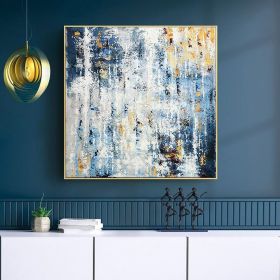 Texture Hand Painted Oil Painting Abstract On Canvas Wall Art Colorful Acrylic Painting Modern Landscape Picture Wall Art For Living Room Bedroom (Style: 01, size: 160x160cm)